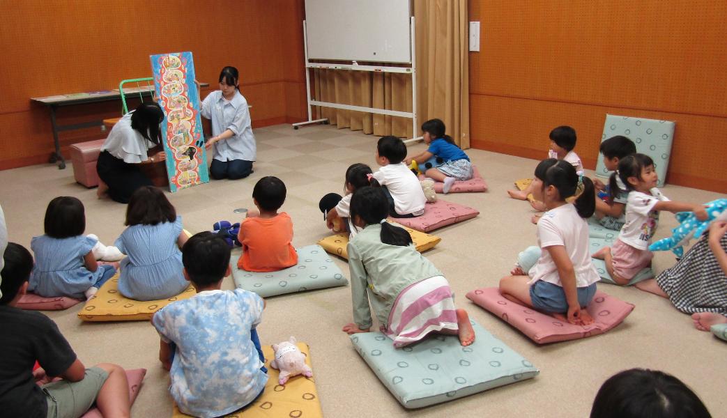 ぬいぐるみ読み聞かせ1
