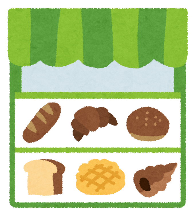 パン屋のイラスト パン屋のイラスト